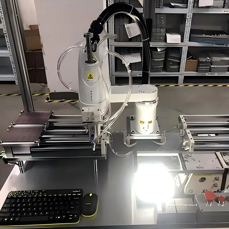 ロボットアームスラブ視覚位置決めシステム